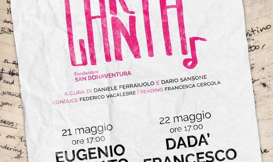 “CartaCanta”, a Napoli i segreti dei cantautori: in mostra i manoscritti inediti di Bennato, Zulù, Di Bella e Dada’