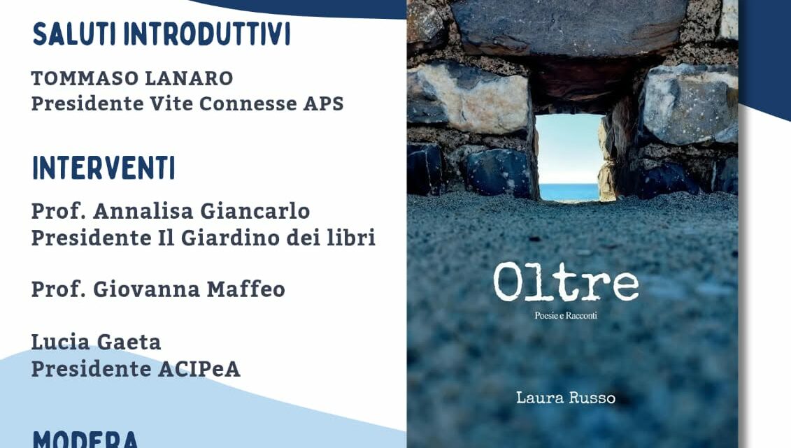 Laura Russo presenta “Oltre”: la cultura che diventa solidarietà