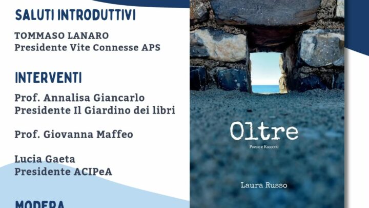 Laura Russo presenta “Oltre”: la cultura che diventa solidarietà