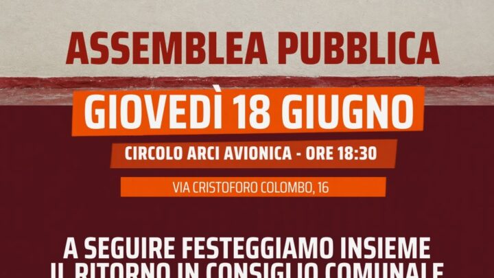 Avellino Prende Parte riparte dal Consiglio comunale: assemblea pubblica al Circolo Avionica