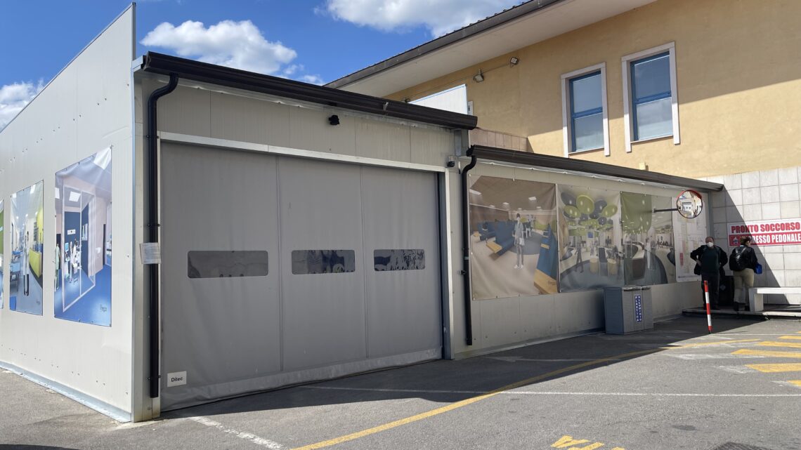 Pronto Soccorso, verso il traguardo finale: al via la riorganizzazione temporanea degli spazi