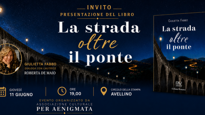 Avellino, al Circolo della Stampa la presentazione del nuovo romanzo di Giulietta Fabbo