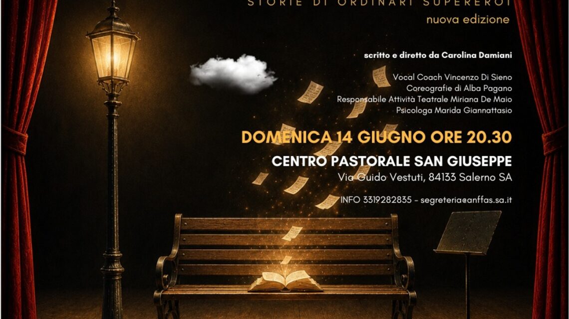 In scena “Il Libro Sospeso”: a Salerno tornano le storie di ordinari supereroi In scena “Il Libro Sospeso”: a Salerno tornano le storie di ordinari supereroi