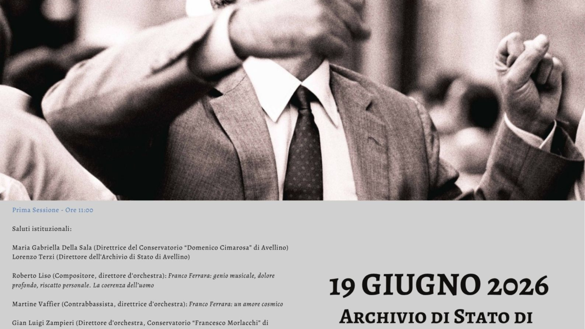 Avellino celebra Franco Ferrara, maestro della direzione d’orchestra del Novecento Avellino celebra Franco Ferrara, maestro della direzione d’orchestra del Novecento