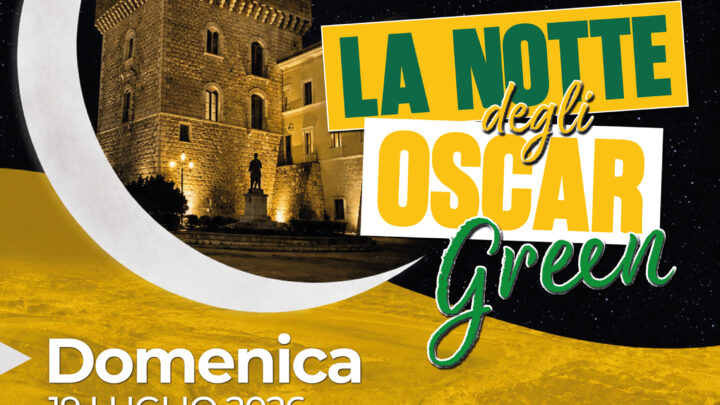 Oscar Green 2026, Coldiretti Campania premia i giovani agricoltori: Gran Galà alla Rocca dei Rettori