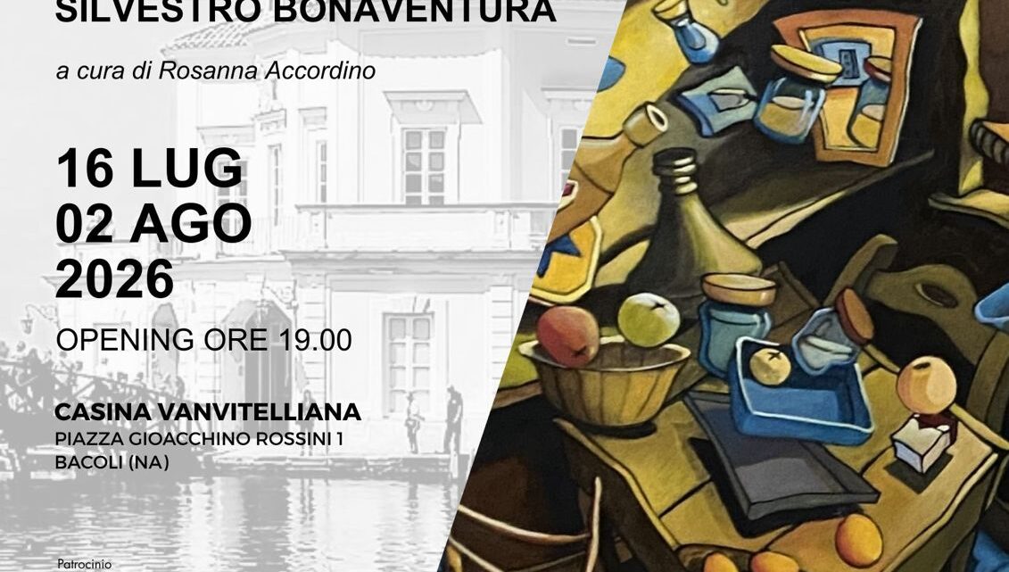 Bacoli, la Casina Vanvitelliana ospita “Storie”, la mostra personale di Silvestro Bonaventura