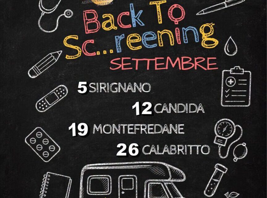 Prevenzione oncologica in Irpinia: a settembre ripartono i Camper della Salute dell’Asl Avellino Prevenzione oncologica in Irpinia: a settembre ripartono i Camper della Salute dell’Asl Avellino