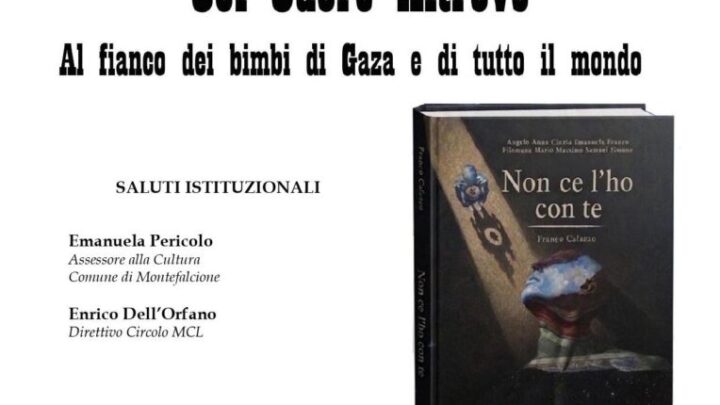“Col Cuore Altrove”: a Montefalcione un incontro di poesie e riflessioni per i bambini di Gaza