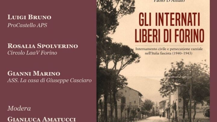 Memoria storica: ad Avellino si presenta il libro “Gli internati liberi di Forino”