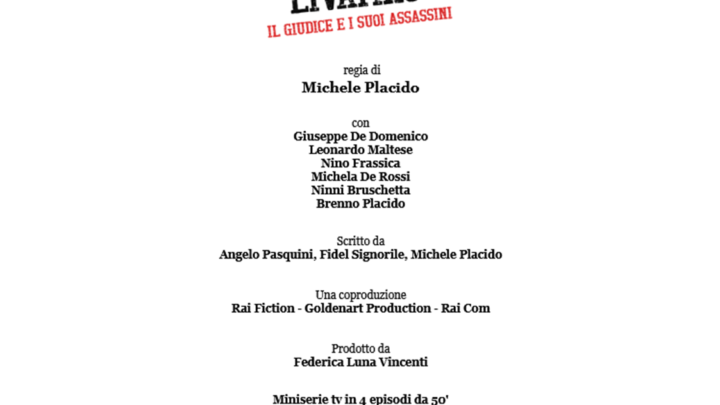 Rosario Livatino, la storia del “Giudice Ragazzino” diventa una fiction Rai firmata Michele Placido