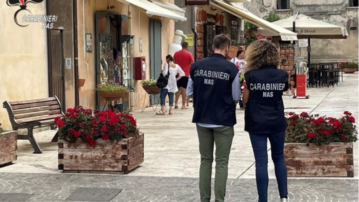 SALERNO E AVELLINO. CONTROLLI DEI CARABINIERI DEL NAS. SOSPESE DUE ATTIVITÀ PRODUTTIVE E SEQUESTRATI DUE QUINTALI DI ALIMENTI.
