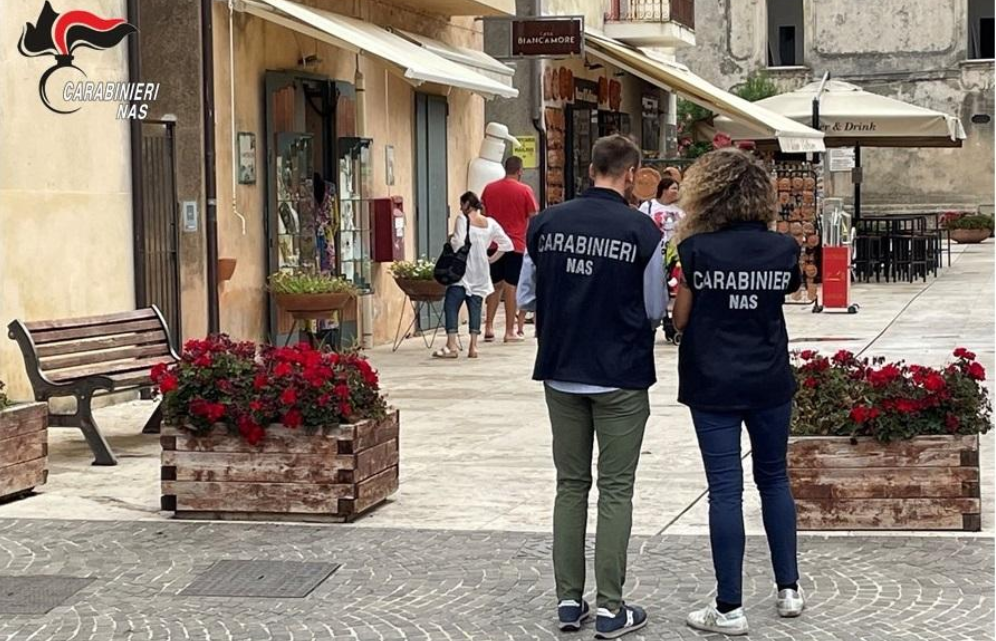 SALERNO E AVELLINO. CONTROLLI DEI CARABINIERI DEL NAS. SOSPESE DUE ATTIVITÀ PRODUTTIVE E SEQUESTRATI DUE QUINTALI DI ALIMENTI. SALERNO E AVELLINO. CONTROLLI DEI CARABINIERI DEL NAS. SOSPESE DUE ATTIVITÀ PRODUTTIVE E SEQUESTRATI DUE QUINTALI DI ALIMENTI.